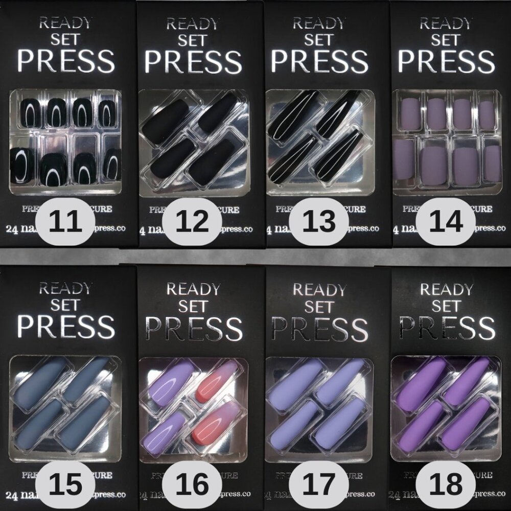Press On-Nails 3 Sets - Ready Set Press - Picture 2 of 6